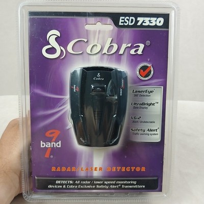 Cobra ESD 7330 Radar Detector Sealed 