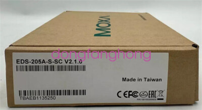 MOXA EDS-205A-S-SC NON NETWORK BASED 5 PORT ETHERNET SWITCH FedEX or DHL or UPS