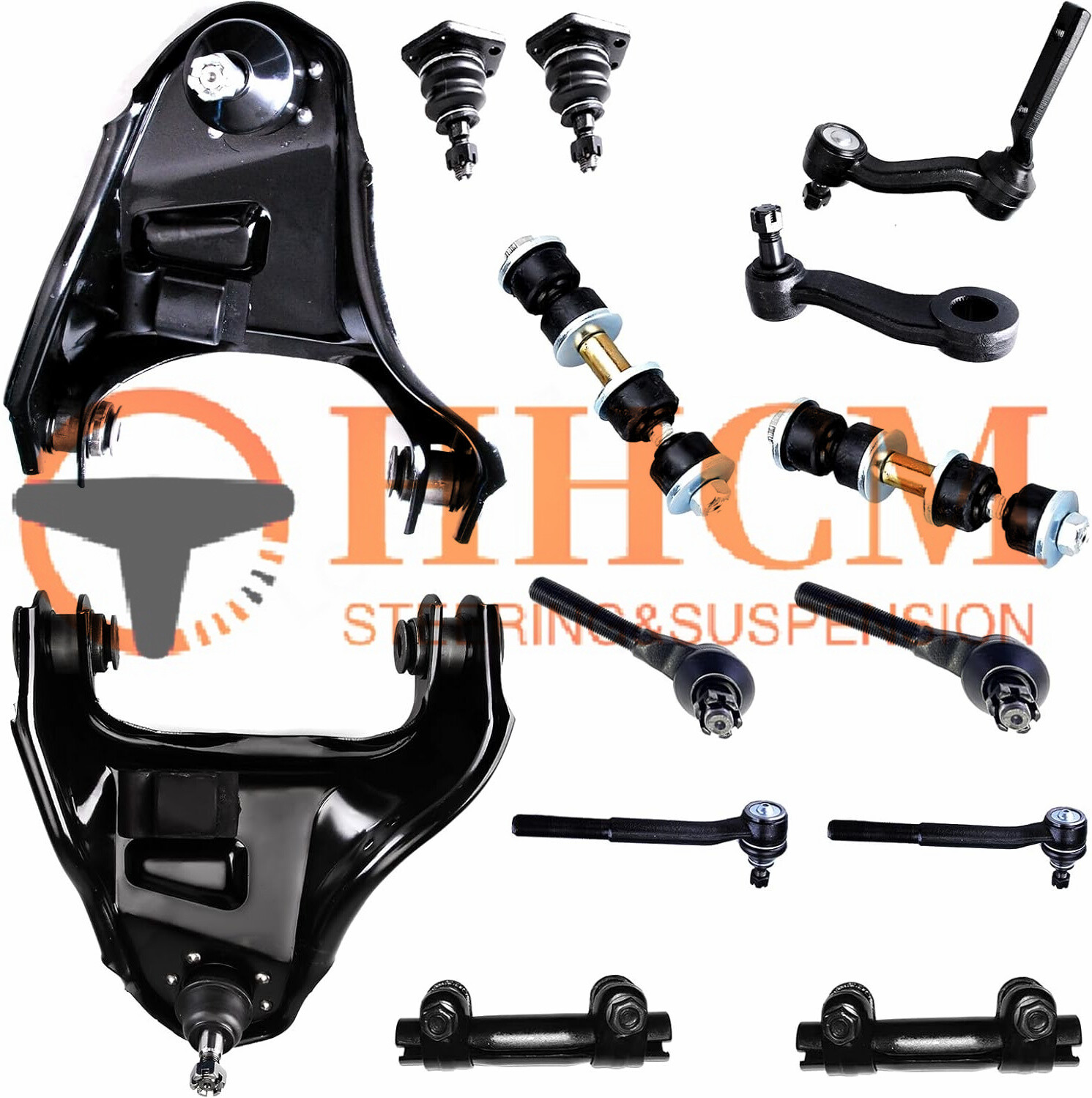 14PC Front Upper Control Arm Kit for  Blazer S10 GMC Jimmy Sonoma Hombre