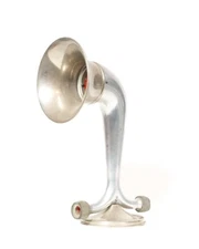 1922 King Am-Pli-Tone Cast & Spun Metal Radio Headphone Horn Speaker * Amplitone