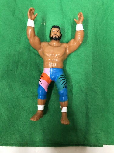 LJN WWF WRESTLING SUPERSTARS VINTAGE 1988 Black Ca...