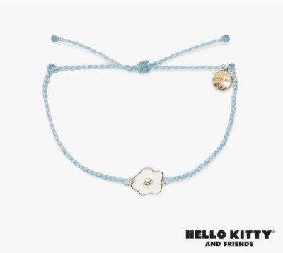 Pura Vida x Hello Kitty GUDETAMA ENAMEL CHARM BRACELET/ FAST FREE SHIPPING 