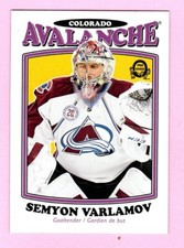 2016-17 O-Pee-Chee Retro #520 Semyon Varlamov Colorado Avalanche