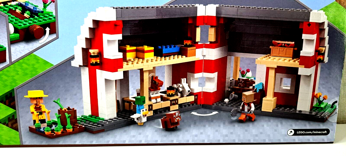 Lego Minecraft 21187 The Red Barn - NEW & SEALED | eBay UK