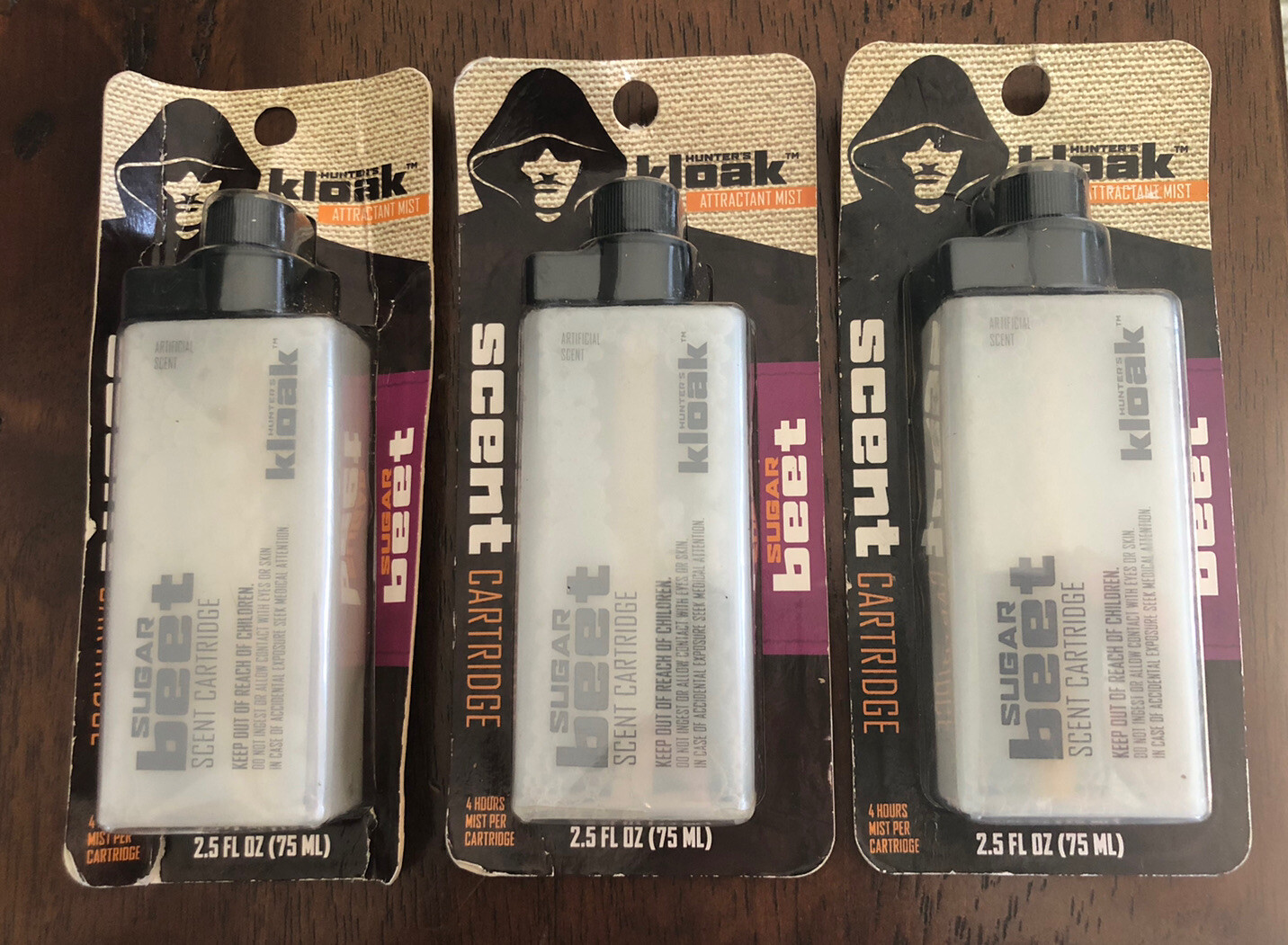 Hunter's Kloak Attractant Mist Cartridge Sugar Beet Scent Cartridge 2.5