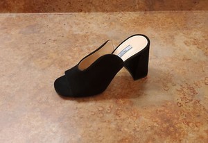 prada block heel sandal