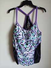 SWIMSUITS FOR ALL Sz 16 Beach Belle Women s Tankini Top