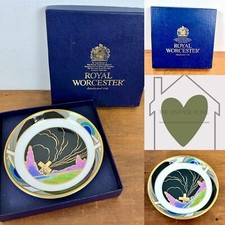NEU UND VERPACKT Royal Worcester ART DECO COLLECTION Untersetzer Tablett Schmuckschale Windm&uuml;hle