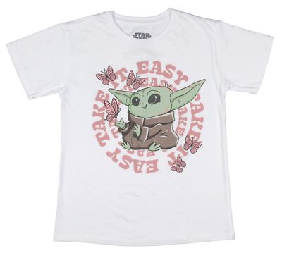Star Wars Girls Grogu Take It Easy T-shirt White XS