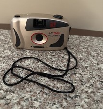 DS Max HC2000 Focus Free Point  Shoot 35mm Film Camera, Not Tested