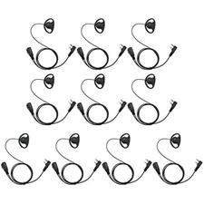 10x Headset Earpiece for Retevis H-777 Kenwood PUXING Baofeng UV-5R 888S 666s 