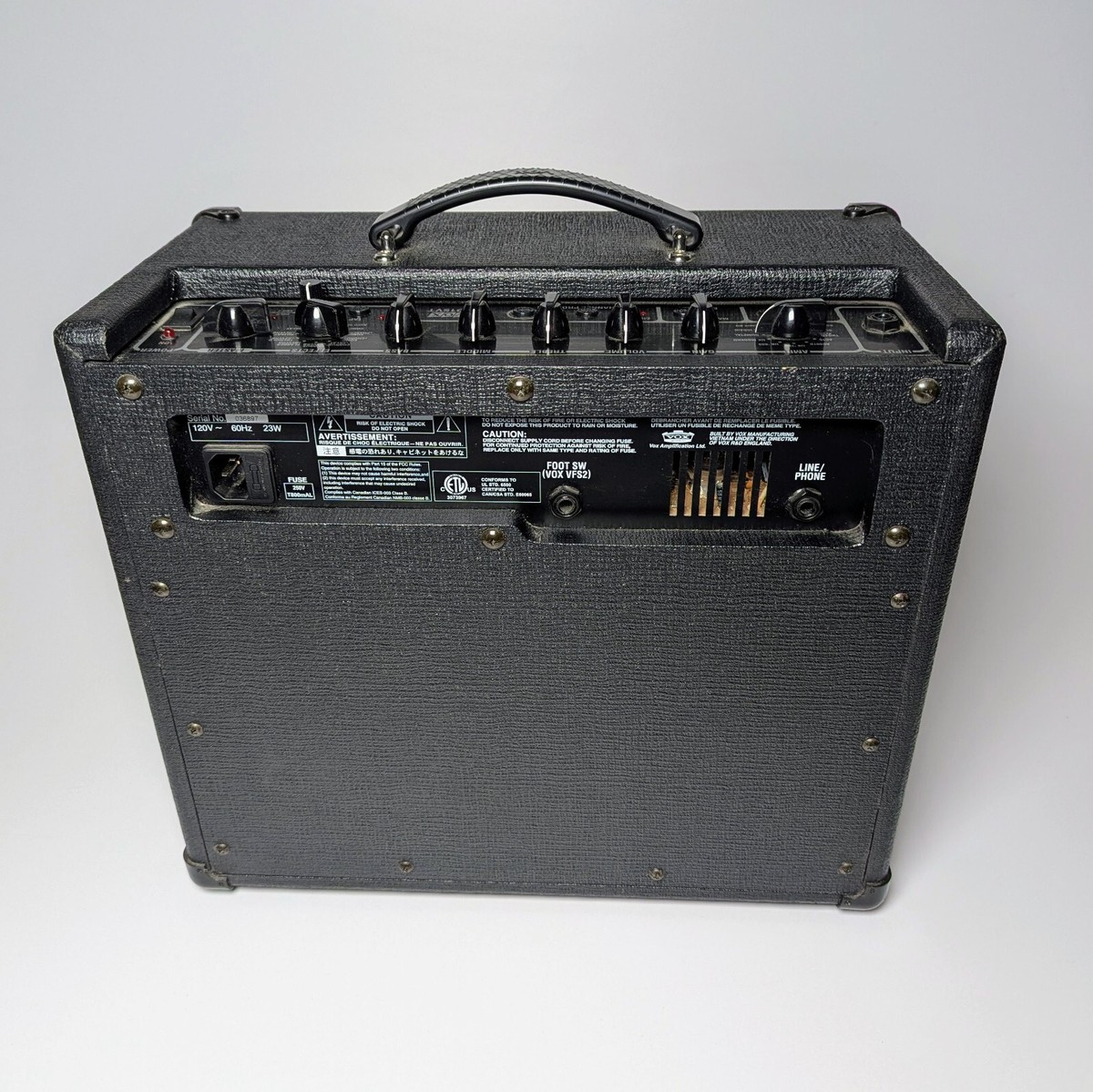 Vox Valvetronix AD15VT 15-Watt 1x8