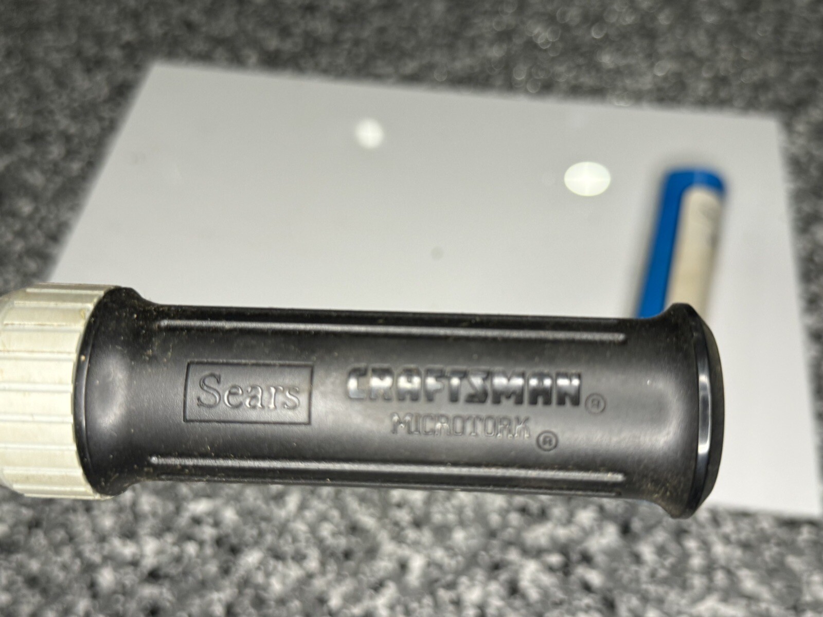 Sears CRAFTSMAN Microtork 44594 TORQUE WRENCH 3/8 in. Drive 1075 ft