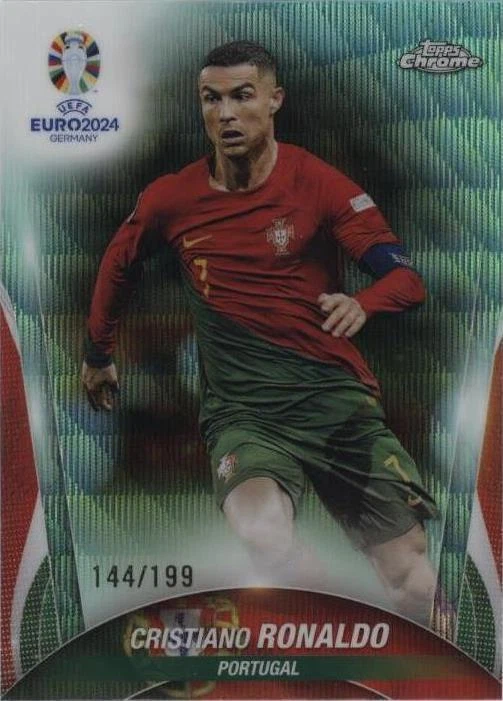 2024 Topps Chrome Uefa Euro - Cristiano Ronaldo #7 for sale | eBay