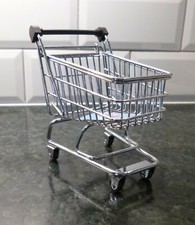 M&S Little Shop Mini Trolley Collectable Miniature Shopping Cart  RARE - NEW 