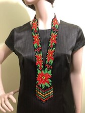 New Handmade Seed Bead Boho American Style Beaded Multi Strand necklace Earrings