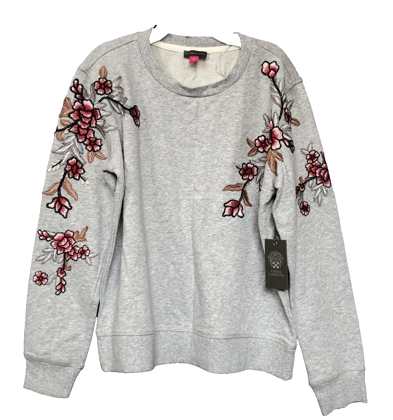 Suéteres femininos Florais Vince Camuto