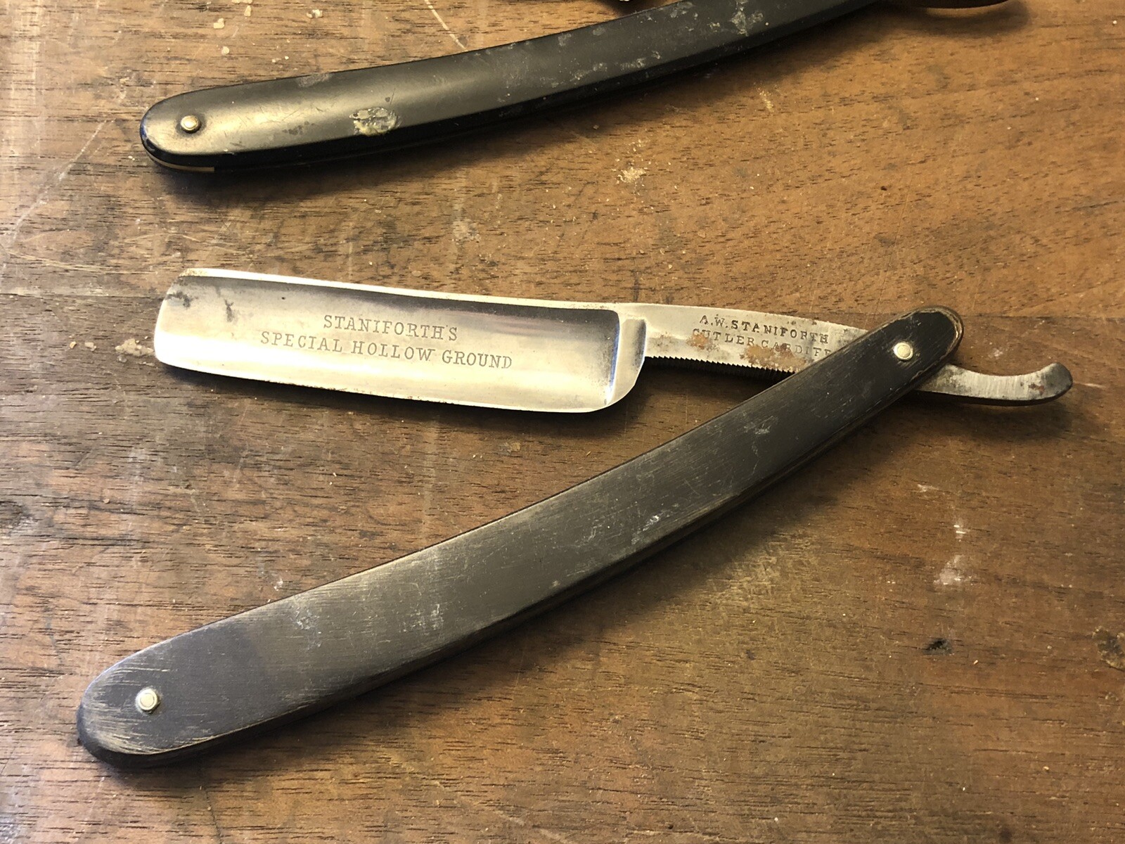 Vintage Straight Razors Parts Or Repair eBay