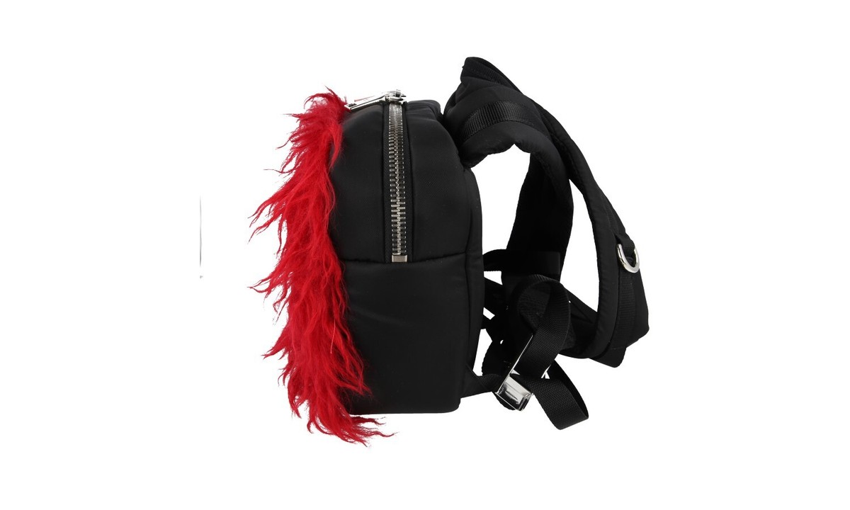 LUXURY PRADA FRANKENSTEIN LIMITED EDITION BACKPACK 2VZ044 BLACK LUXURY PRADA FRANKENSTEIN LIMITED EDITION BACKPACK 2VZ044 BLACK