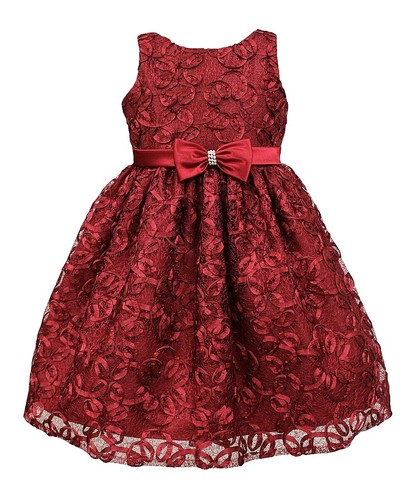 jayne copeland holiday dresses Jayne Copeland Girls Red Embroidered Lace Dress - Size 7 - Holiday  Christmas