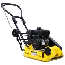 2.5HP Plate Compactor Gas 80cc 1800 Lbs Force Construction Concrete Tamper Paver