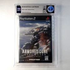 WATA 9.8 A+ Armored Core Last Raven Japan for PS2 (Playstation 2) (VGA, CGC)