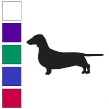 Dachshund Dog Vinyl Decal Sticker Multiple Colors Sizes 1940