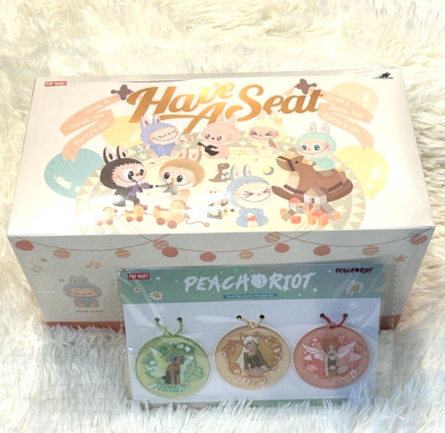 Pop Mart The Monsters Have a Seat Vinyl Plüsch Blindbox werkseitig versiegelt...