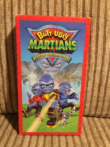 Butt Ugly Martians Best Of The Bad Guys VHS Tape 2002 Tested - Picture 1 of 2