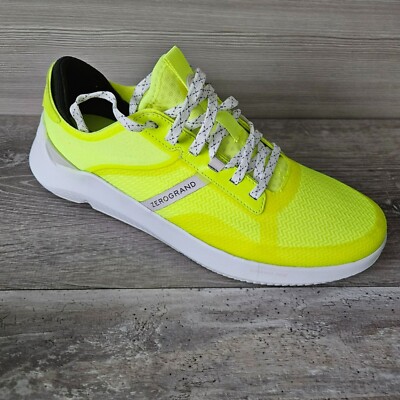 Cole Haan Zerogrand Neon Yellow Mens Winner Tennis Sneaker