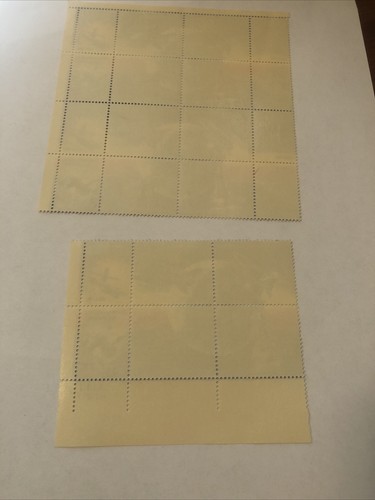 1981 Block of 16 & 6 SPACE ACHIEVEMENT 18 cent Stamps, MNH! From Same Sheet! - Picture 4 of 4