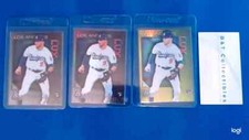 2020 Bowman Platinum Gavin Lux LOT - Base (2) and Chartreuse Versions - ROOKIE!