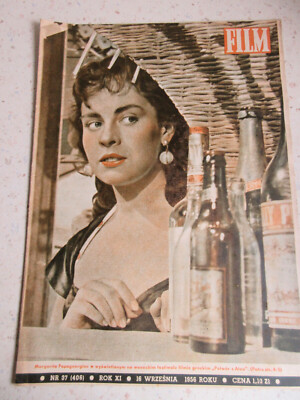 FILM - 1956 Margarita Papageorgiou, Sergiusz Bondarczuk, polish film magazine