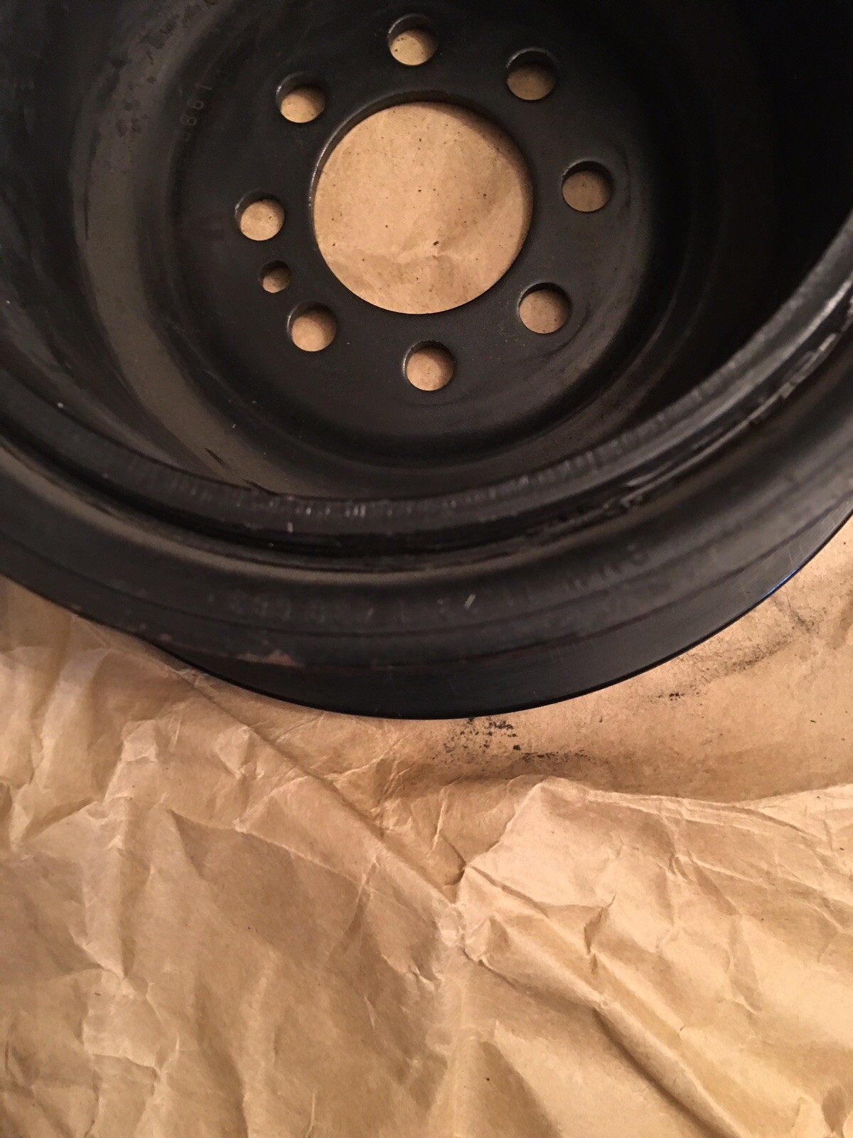 BMW VIBRATION DAMPER CRANK SHAFT PULLEY HARMONIC BALANCER E53 X5 E60