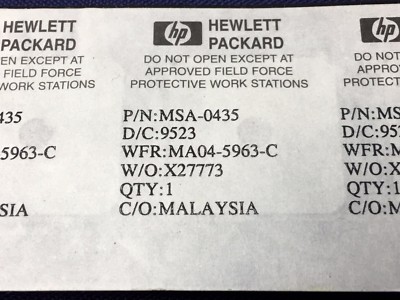 Hewlett Packard MSA-0435 HF-Verstärker
