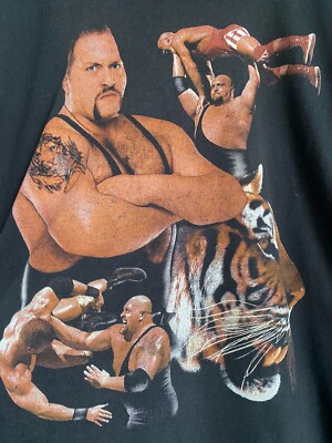 Vintage 90s Big Show WWE wrestling t-shirt | eBay