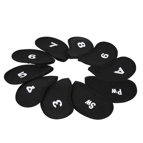 Sword &Shield Sports 10Pcs Golf Head Cover Club Iron Putter Head Protector Se... - Picture 6 of 9