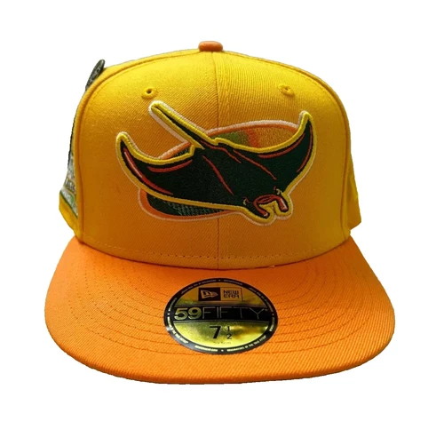 Hat Club Exclusive Tampa Bay Rays Tropicana Field Side Patch New Era Cap 7 1/2