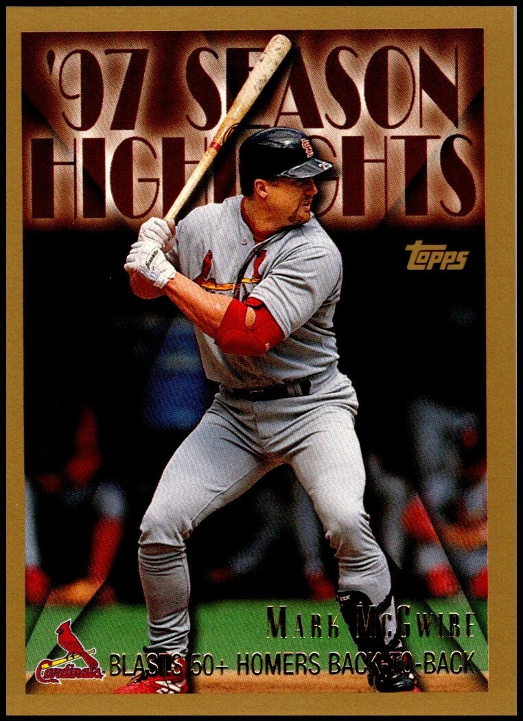 1998 Topps #478 Mark McGwire SH