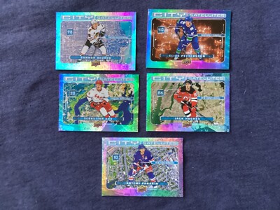 2024-25 UPPER DECK CITY SATELLITES INSERT HOCKEY CARDS. YOU PICK FROM LIST.