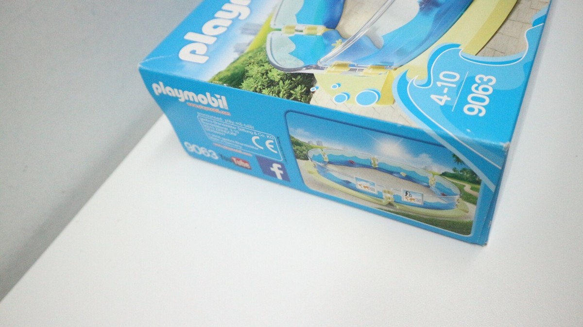 playmobil 9063 setnr. water basin use zoo water park family fun