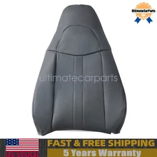 For 2003-2014 Chevy Express Driver Or Passenger Side Lean Back Seat Cover Gray