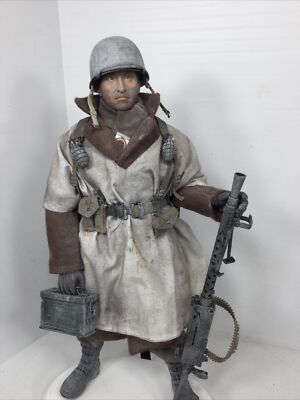 1/6 DRAGON WW2 US 101ST AIRBORNE PARATROOPER .30 CAL MACHINE
