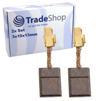 2x Kohlebürsten Motorkohlen für Makita DDF454 DDF456 DDF458 BDF444RFE BDF454RFE