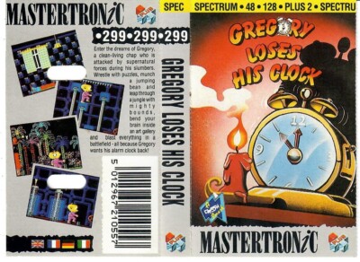 Gregory verliert seine Uhr Sinclair ZX Spectrum Spiele