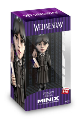 Minix Collectible Figurines Wednesday Addams With Thing 57405