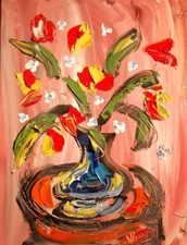 Original Oil Painting Stretched Canvas Impressionist Art