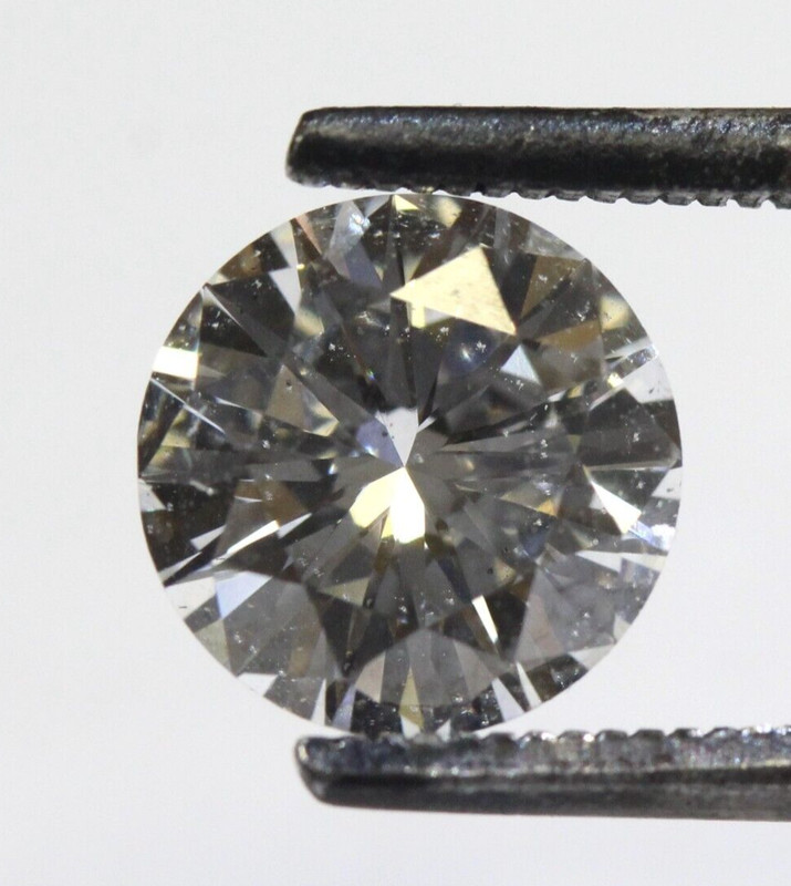 GIA loose certified 1.38ct SI2 E round Natural brilliant diamond estate vintage