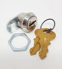 Chicago Cam Lock 3118 Keyed Differently 1/4" Threads Hook Cam