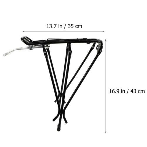 Bike Luggage Rack cargo carrier Adjustable Bike Cargo Rack With Disc Brake - Picture 4 of 12